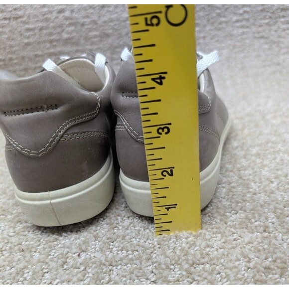 Ecco Casual Sneakers Womens Size 10.5 Mocha Casual Low Top Shoes Lace Up - Picture 11 of 15